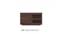 【ウォールナット】大川家具&nbsp;幅120cm&nbsp;サイドボード&nbsp;-value-バリュー