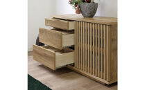 【ウォールナット】大川家具&nbsp;幅120cm&nbsp;サイドボード&nbsp;-value-バリュー