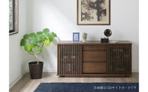 【ウォールナット】大川家具&nbsp;幅120cm&nbsp;サイドボード&nbsp;-value-バリュー