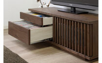 【ウォールナット】大川家具&nbsp;幅120cm&nbsp;テレビボード&nbsp;-value-バリュー