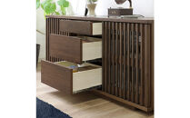 【ナチュラル】大川家具&nbsp;幅150cm&nbsp;サイドボード&nbsp;&nbsp;-value-バリュー