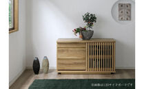 【ナチュラル】大川家具&nbsp;幅150cm&nbsp;サイドボード&nbsp;&nbsp;-value-バリュー