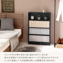 【完成品でお届け】薄型本棚&nbsp;木製マルチラック（オーク）カラーボックス&nbsp;スリム&nbsp;本棚&nbsp;4段&nbsp;大容量&nbsp;収納棚&nbsp;可動棚&nbsp;幅60cm&nbsp;省スペース&nbsp;漫画収納&nbsp;スリム本棚&nbsp;薄型&nbsp;ラック&nbsp;木製&nbsp;コミック収納&nbsp;収納&nbsp;一人暮らし&nbsp;リビング&nbsp;書斎&nbsp;AKANBRHM0830-0-OAK