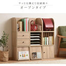 【完成品でお届け】木製キューブボックス〔幅35cm・オープンタイプ〕（ホワイト）キューブボックス&nbsp;収納棚&nbsp;幅35cm&nbsp;連結&nbsp;木製&nbsp;引き出し&nbsp;扉付き&nbsp;収納ボックス&nbsp;本棚&nbsp;フラップ扉&nbsp;チェスト&nbsp;キューブ&nbsp;ラック&nbsp;スタッキング&nbsp;フラップボックス&nbsp;LKANRA001163-5-WH