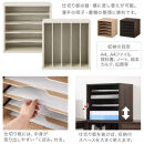 【完成品でお届け】木製キューブボックス〔幅35cm・仕切り付きタイプ〕（ウォールナット）キューブボックス&nbsp;収納棚&nbsp;幅35cm&nbsp;連結&nbsp;木製&nbsp;引き出し&nbsp;扉付き&nbsp;収納ボックス&nbsp;フラップボックス&nbsp;LKANRA001163-9-WAL