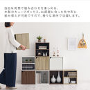 【完成品でお届け】木製収納ボックス〔幅35cm・オープンタイプ〕（オーク）キューブボックス&nbsp;扉付き&nbsp;35cm&nbsp;カラーボックス&nbsp;一段&nbsp;収納ボックス&nbsp;前開き収納棚&nbsp;オープンボックス&nbsp;収納&nbsp;木製&nbsp;キャスター台別売り&nbsp;LKANET300103-4-OAK