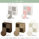 【完成品でお届け】収納ボックス〔Bタイプ〕（ウォールナット）収納棚&nbsp;扉付き&nbsp;キャビネット&nbsp;ラック&nbsp;棚&nbsp;カラーボックス&nbsp;スリム&nbsp;2段&nbsp;可動棚&nbsp;本棚&nbsp;収納家具&nbsp;リビング&nbsp;LKANET300248-B-WAL