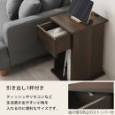 【完成品でお届け】サイドテーブル〔引き出し〕（オーク）サイドテーブル&nbsp;引き出し&nbsp;コンセント付&nbsp;ナイトテーブル&nbsp;おしゃれ&nbsp;スリム&nbsp;ベッド&nbsp;ソファテーブル&nbsp;高さ50cm&nbsp;コンパクト&nbsp;ベッドサイド&nbsp;収納&nbsp;コンセント&nbsp;ラック&nbsp;木製&nbsp;TKANBL500400-0-OAK