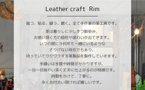 【革工房Rim】3ポケット ミニ財布 〈黒×青糸〉 [ 京都 財布 ハンドメイド コンパクト 本革 ウォレット 人気 おすすめ さいふ 革 レザー 手作り クラフト ギフト プレゼント お取り寄せ 通販 送料無料 ふるさと納税 ]