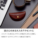 【ブラック(赤糸)】コインケース-palm-&nbsp;&nbsp;HUKURO&nbsp;栃木レザー