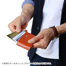 【ライトブラウン】カードケース-slide-  HUKURO 栃木レザー