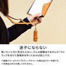 【ライトブラウン】シャチハタ・リップクリームケース　HUKURO 栃木レザー