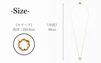 【KAORU】ミモザ&nbsp;ネックレス&nbsp;/&nbsp;K18&nbsp;イエローゴールド｜京都&nbsp;アクセサリー&nbsp;ブランド&nbsp;人気ジュエリー［&nbsp;Mimosa&nbsp;上品&nbsp;愛と幸福を呼ぶミモザの花モチーフ&nbsp;ふわりとした曲線デザイン&nbsp;おすすめ&nbsp;ギフト&nbsp;プレゼント&nbsp;お取り寄せ&nbsp;送料無料&nbsp;］