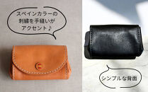 デザイン×機能×レザー| マルチ小銭入 【ブラック】 博多革工房 Japlish | ジャプリッシュ