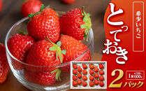 330.希少いちご『とっておき』※2026年1月中旬頃～2026年3月下旬頃に順次発送予定｜ いちご 苺 フルーツ 果物 新鮮 甘い おすすめ 人気 プレミアム 鳥取県 北栄町