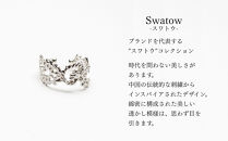 【KAORU】スワトウ&nbsp;イヤーカフ&nbsp;S&nbsp;/&nbsp;シルバー&nbsp;[&nbsp;京都&nbsp;アクセサリー&nbsp;ブランド&nbsp;刺繍&nbsp;上品&nbsp;人気&nbsp;おすすめ&nbsp;普段使い&nbsp;ギフト&nbsp;プレゼント&nbsp;お取り寄せ&nbsp;通販&nbsp;送料無料&nbsp;ふるさと納税&nbsp;]