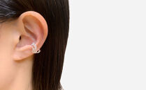 【KAORU】スワトウ&nbsp;イヤーカフ&nbsp;S&nbsp;/&nbsp;シルバー&nbsp;[&nbsp;京都&nbsp;アクセサリー&nbsp;ブランド&nbsp;刺繍&nbsp;上品&nbsp;人気&nbsp;おすすめ&nbsp;普段使い&nbsp;ギフト&nbsp;プレゼント&nbsp;お取り寄せ&nbsp;通販&nbsp;送料無料&nbsp;ふるさと納税&nbsp;]