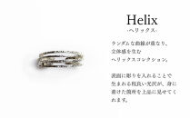 【KAORU】ヘリックス イヤーカフ / シルバー [ 京都 アクセサリー 2way リング ブランド 上品 人気 おすすめ 普段使い ギフト プレゼント お取り寄せ 通販 送料無料 ふるさと納税 ]