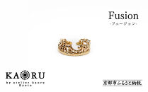 【KAORU】フュージョン&nbsp;リング&nbsp;S&nbsp;/&nbsp;K10&nbsp;ピンクゴールド&nbsp;[&nbsp;京都&nbsp;アクセサリー&nbsp;ブランド&nbsp;フリーサイズ&nbsp;レース&nbsp;上品&nbsp;人気&nbsp;おすすめ&nbsp;普段使い&nbsp;ギフト&nbsp;プレゼント&nbsp;お取り寄せ&nbsp;通販&nbsp;送料無料&nbsp;ふるさと納税&nbsp;]