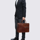 【福岡市】Foglia&nbsp;A4ビジネスバッグ&nbsp;　【ダークブラウン】