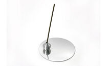 堺の伝統産品 お香立て [しずく-ALUMINUM]とincense holder plate [ALUMINUM] セット