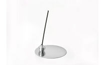 堺の伝統産品 お香立て [しずく-ALUMINUM]とincense holder plate [ALUMINUM] セット