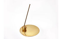 堺の伝統産品 お香立て [しずく-BRASS]とincense holder plate [BRASS] セット