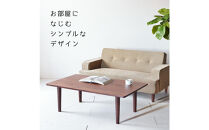 【どんなお部屋にもぴったり】&nbsp;やさしいデザインのスリムセンターテーブル&nbsp;120×50&nbsp;ウォールナット&nbsp;ローテーブル&nbsp;無垢材&nbsp;国産&nbsp;大川家具
