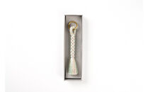 《5色展開》伊賀くみひも　除電キーリング《青磁》