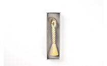 《5色展開》伊賀くみひも　除電キーリング《黄水仙》