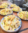 冷凍博多皿うどん(1人前400g)【1人前×2パック】＋【特製柚子こしょう(130g)×1本】
