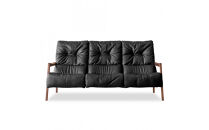 【開梱設置】MARUSHO&nbsp;モルビド&nbsp;本革&nbsp;3人掛けソファ&nbsp;ブラック&nbsp;ハイバック&nbsp;無垢&nbsp;ソファ&nbsp;3P&nbsp;3人掛け&nbsp;ソファー&nbsp;デザイナーズ&nbsp;和モダン&nbsp;牛革&nbsp;天然木&nbsp;レザー&nbsp;日本製&nbsp;大川家具&nbsp;丸庄&nbsp;リビング&nbsp;本革ソファ&nbsp;デザイナーズ&nbsp;おしゃれ