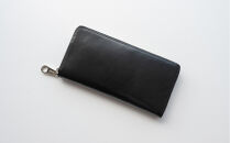 チマブエ　栃木レザー　ラウンドファスナー長財布　【黒】【雑貨&nbsp;ファッション&nbsp;人気&nbsp;おすすめ&nbsp;】