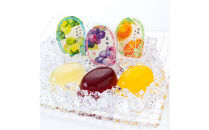 川越夜舟フルーツゼリー12個入 ／ 冷菓 巨峰 シャインマスカット オレンジ スイーツ 埼玉県