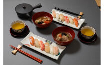 金沢まいもん寿司　6貫握りと治部煮 寿司 まいもん 魚介類 水産 食品 セット すし 魚貝類 握り 日本食 和食 デリバリー グルメ 食べ比べ 新鮮 伝統料理 石川 金沢 北陸 復興支援 復興応援