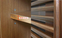 無垢リビング家具ソリド(ローボード&nbsp;テレビ台・TVボード)90cm(円錐木製脚)【6色】