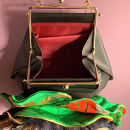 ヴィンテージ帯のフラワーバッグ2ーA＜1個限定＞