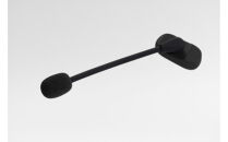 オープン型イヤホンfinal KDT3000 BLACK ながら聴き/耳を塞がない/マイク左右付け替え可/自分の声だけがクリアに届く