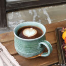 大容量たっぷり満水500ml&nbsp;信楽焼&nbsp;でかマグカップ（湖岸）