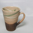 信楽焼&nbsp;ビアジョッキ&nbsp;ソリ型マグカップ&nbsp;400ml（やまあい）