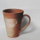 信楽焼&nbsp;ビアジョッキ&nbsp;ソリ型マグカップ&nbsp;400ml（火色）