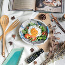 信楽焼 盛鉢（碧水） 満水1000cc 楕円変形大鉢