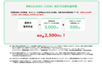 阿智村産CO2フリーでんき 150,000 円コース（注：お申込み前に申込条件を必ずご確認ください）
