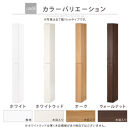 【国産家具】オーダーすき間ラック〔幅17cm・扉付き・ハイタイプ〕（ウォールナット）すき間ラック&nbsp;収納棚&nbsp;扉付き&nbsp;スリム&nbsp;約&nbsp;奥行32&nbsp;高さ180&nbsp;ハイタイプ&nbsp;10段&nbsp;隙間収納&nbsp;隙間収納ラック&nbsp;ABE400091-17-WAL