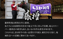 藤増 しまね和牛モモ スライス 700g【冷凍】