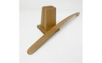 なら　ロング靴べらスタンドセット　オイル仕上げ