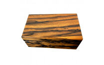 黒柿　時計コレクションボックス　三本用　漆塗り