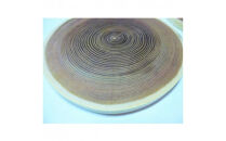 エンジュの輪切りコースター　10枚