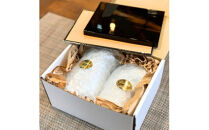 ガラスのお雛様セット～UTAGE～（ひしもち・ぼんぼり・名入れ）