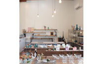 ガラスのお雛様セット～UTAGE～（ひしもち・ぼんぼり・名入れ）